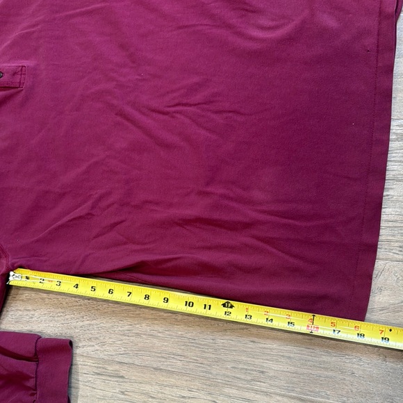 Vintage L.L. Bean Maroon Long Sleeve Tee Classic Comfort Size XL - Picture 7 of 12